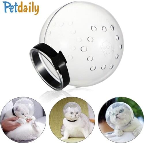 Pet Cat Muzzle For Grooming Bitting Bath Nail Trimming -Breathable Adjustable Dog anti-licking Recovery injection anti bite Mask