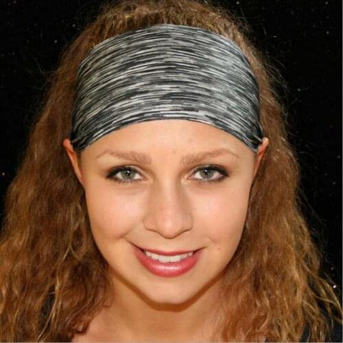 Yoga Headband Sport Women Running Wide Knotted Hair band Turban Hair Accessories Girls Hairbands Multicolor Adult Sportive Bande