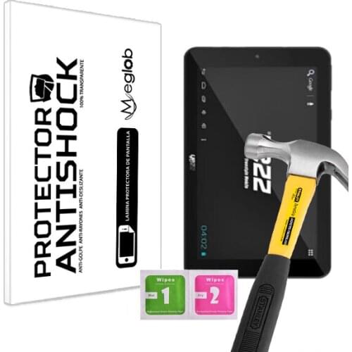 Screen protector Anti-Shock Anti-scratch Anti-Shatter compatible with Tablet Yezz Epic T7ED
