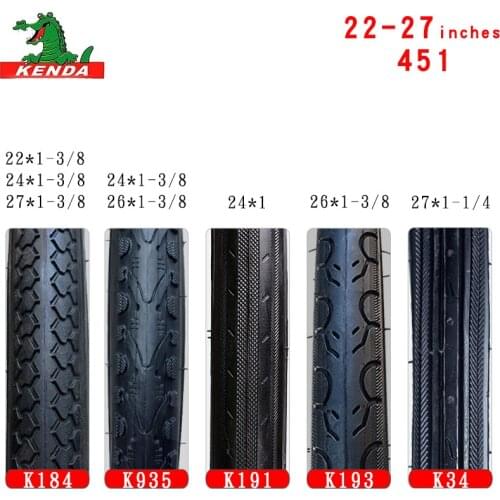 Kenda mountain bike tires K184 K191 K935 K193 K34 cycling parts 22*1-3/8 24*1 24*1-3/8 26*1-3/8 27*1-3/8 Bicicleta bicycle tire