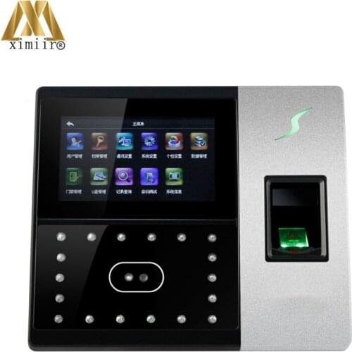 Linux System Biometric Time Attendance TCP/IP Network Iface702 Facial Recognition Access Control Fingperint Time Attendance