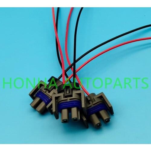 Air Conditioning Compressor Clutch Plug Connector Pigtail wire 12101937 88862230 PT209 1P1239 with 15cm 18AWG wire