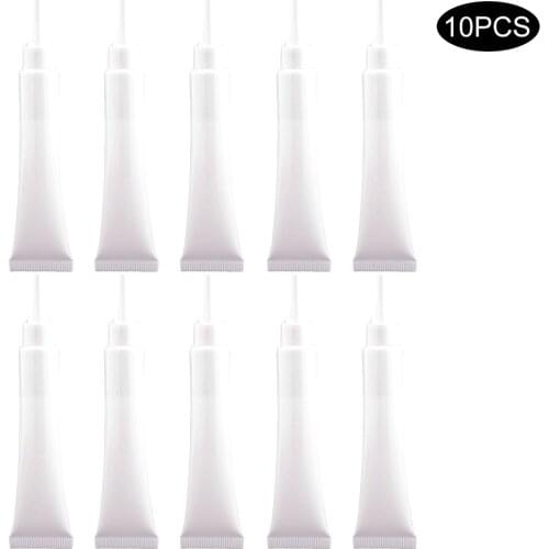 Dropship 10pcs queeze Tube Cosmetic Storage Containers Eye Cream Emulsion Serum Essence Fluid BB Cream Containers Squeeze Tube
