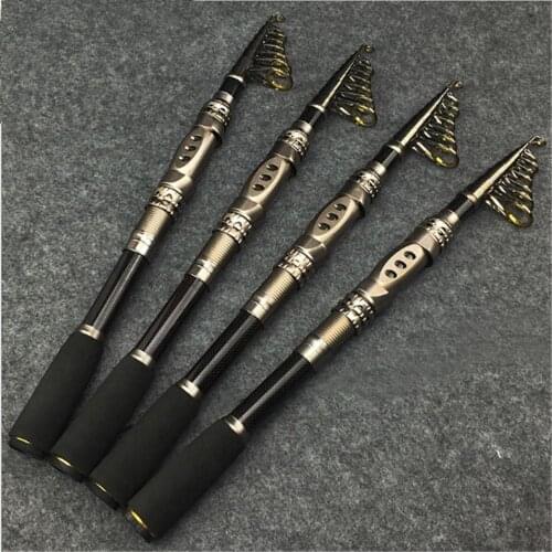 Carbon Ultra-light Expansion Fishing Rod 1.8m-3.3m Portable Telescopic Fishing Rod Fishing Pole Sea Fishing Spinning Rod