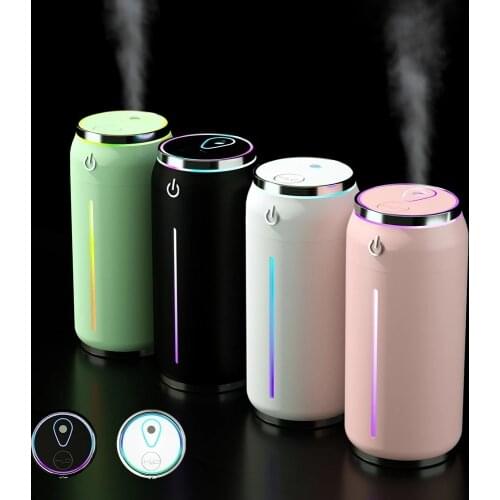 3 in 1 New Exquisite USB Car Humidifier Aroma Diffuser Cool Mist LED Night Light Mute Air Humidifier with fan