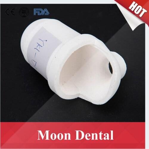 4 Pieces Dental Lab Centrifugal Casting Machines Tool YKL-D1 Vertical Quartz Crucible for Casting Metal Alloy