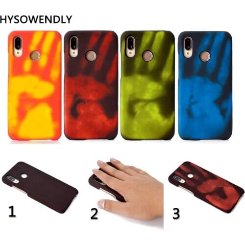 Thermal Sensor Heat Sensitive Phone Case For Huawei Y5 Y6Prime Y6 Y7 Pro Y9 Prime Psmart 2019 2020 Honor 9X 10 Lite Enjoy20 Plus