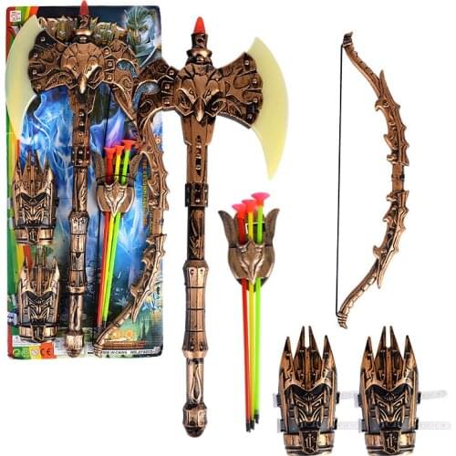 Ancient Toy For Kids Creative Model Simulation Weapon Bronze Warfare Child Birthday Gift Children A Picese Toys Store