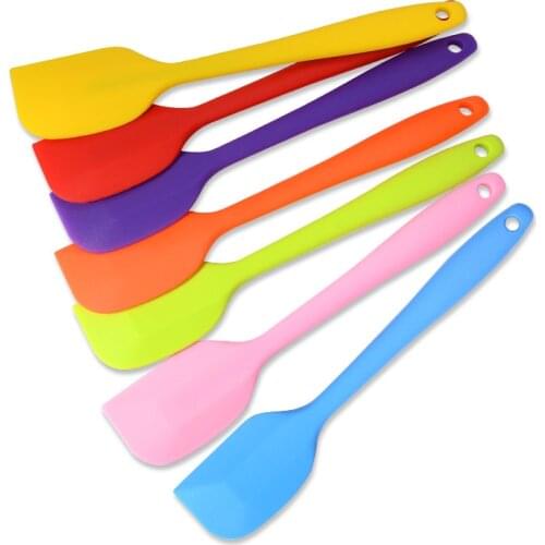 Silicone Spatula Baking Pastry Spatula Spatula For Cake Kitchen Spatula Cream Mixer Ice Cream Scoop Cream Scraper Baking Tools