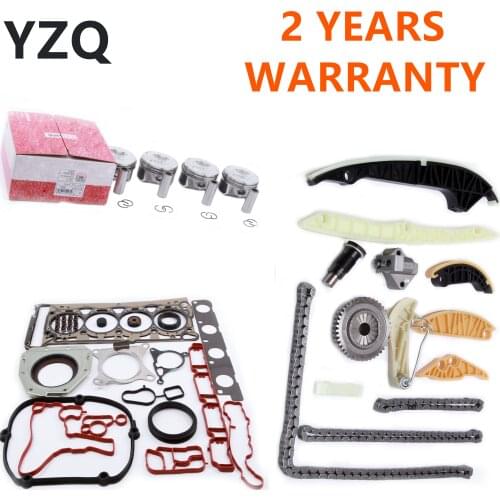 06H107065AM 06H109467N OEM 2.0T Engine Piston Chain Tensioner Cylinder Gasket Repair Set For Audi A4 Q5 TT VW Passat Golf Skoda