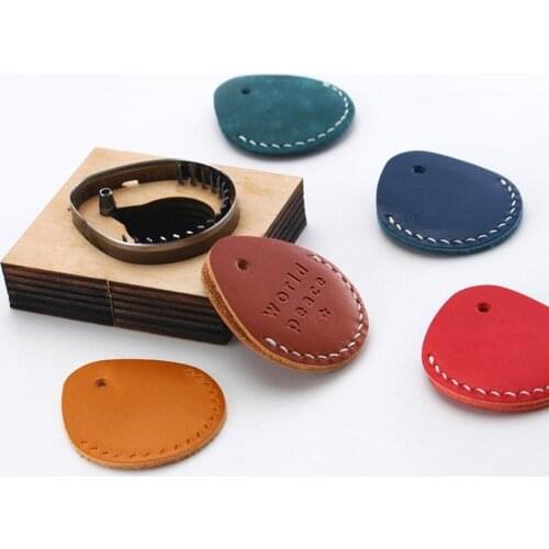 13MC DIY RFID Key Fob Leather Tag Leather Template Wooden Punching Die Cutting Mould