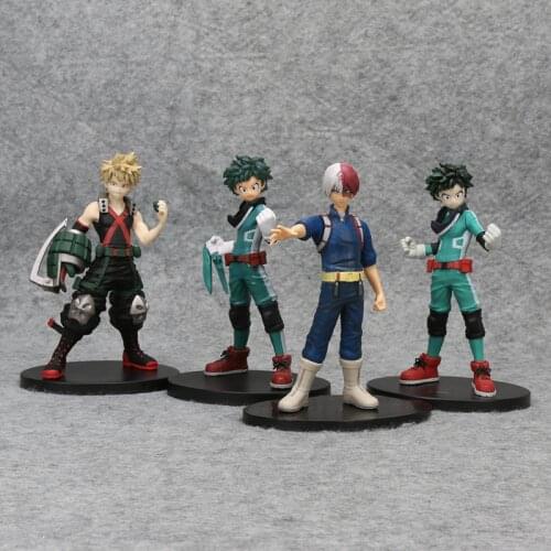 15cm Anime My Hero Academia Boku no Hero Akademia Midoriya Izuku bakugou katsuki PVC Action Figure Stand Model Toys Toys