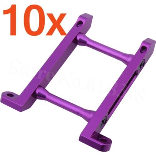 Wholesale 10Pcs/Lot 08030 HSP 108035 Aluminum Front Brace Upgrade Parts for 1:10 RC Truck 4WD Off Road Monster 94108