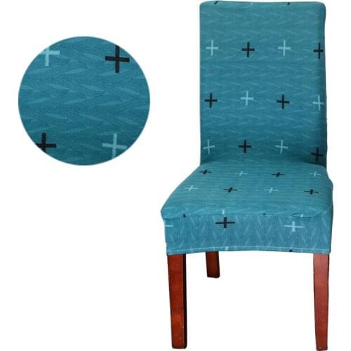 Chair Cover spandex Stretch Elastic Dining Seat Cover for Banquet Wedding Restaurant Hotel Anti-dirty Removable housse de chaise