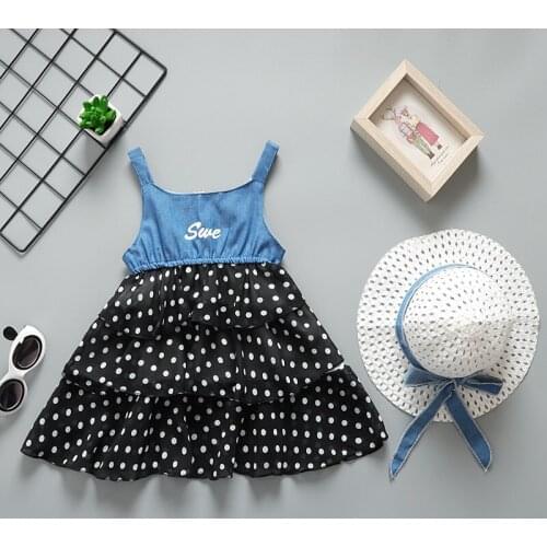 Summer Lace Children Clothing Princess Kids Dresses For Girls Causal Wear Dress 1-7Years Girls Dress