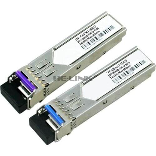 LODFIBER SFP-GE40KT13R15/SFP-GE40KT15R13 JUNIPER Networks Compatible 1.25G 1310/1550nm BiDi 40km Transceiver