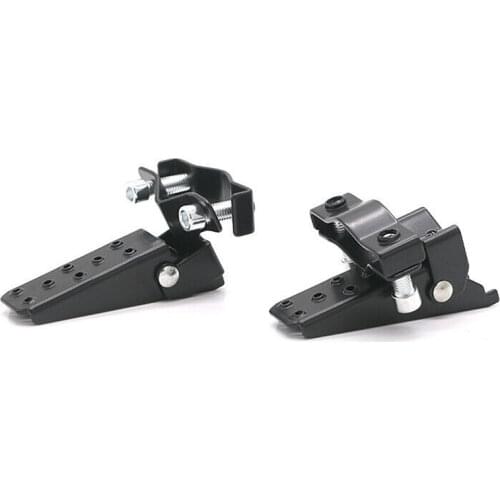 Motorcycle Retro Adjustable Folding Foot Pegs Pedals Dirt Bike Universal CG125