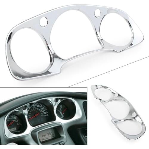 Gold Wing GL1800 01-11 Motorcycle Instrument Panel Accent Cover Trim for Honda Goldwing GL 1800 2001-2011 Chrome ABS Plastic