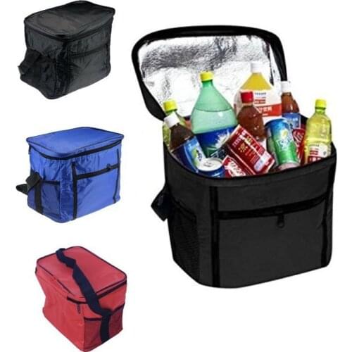 Portable Lunch Cooler Bag Folding Insulation Picnic Ice Pack Food Thermal Bag Drink Carrier Insulated Bags Food Delivery Bag New