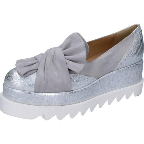 OLGA rubies women loafers leather Gray