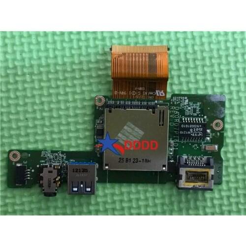 Original For DELL INSPIRON 13z 5323 SERIES AUDIO USB LAN BOARD 0P0WYY DA0R07PI6D1 P0WYY fully tested