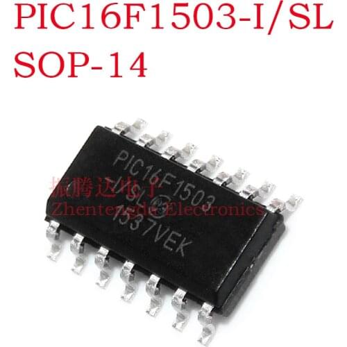 PIC16F1503-I/SL PIC PIC16 PIC16F PIC16F1503 PIC16F1503-I SOP-14 IC MCU FLASH