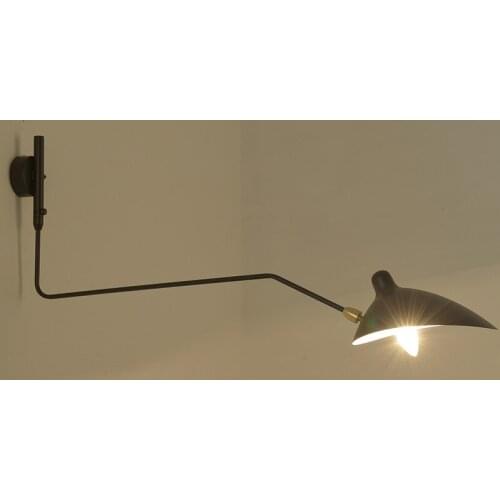 Modern Long Arm Rotating Wall Light Sconce Bar Villa Hotel Home LED Bracket Lamp Living Room Lighting WA104