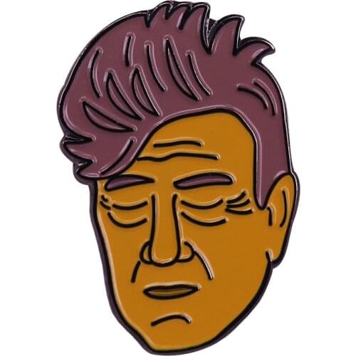 Twin Peaks David Lynch pin unique weird emo art addition