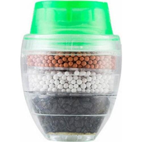 Universal Kitchen Faucet Filter Portable Tap Water Purifier Home Activated Carbon Multilayer Water Filter