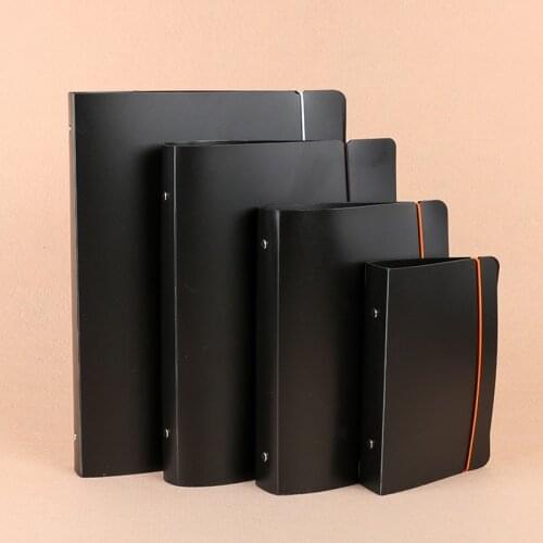 Creative A4 Solid Color Waterproof File Folder 5 Grid Multi-Layer Layers Information Booklet Paper Clip A4 Office Stationery