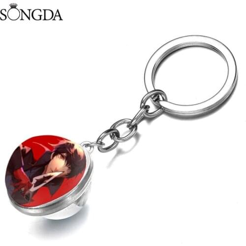Japan Anime Persona 5 Key Chain Love Game Player Pendant Trinkets Keychains Used As A Collection Gift Keyrings For Fans