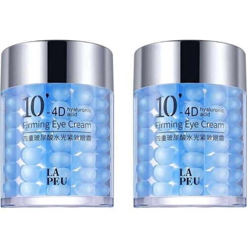 Anti Aging Hyaluronic Acid Eye Cream Reduces Dark Circles Skin Care Cream 60g Eye Fine Female Korean Lines Makeup C0U5