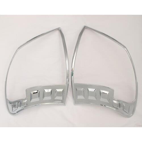 2008 2009 2010 For Toyota VITZ YARIS ABS Chrome plated Rear Light Lamp Cover Trim Tail Light Cover