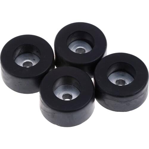4pcs/ lot Speaker Shockproof Feet Pad Cushion Hard Rubber Feet Damper Pad Base 38mm x 19mm
