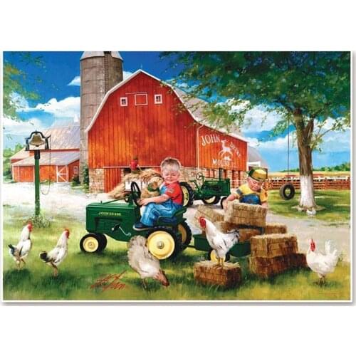 5D Diamond Embroidery cock DIY Diamond Painting Full Square 5D Diamond Mosaic Wall stickers Home baby Decoration Paintings FZ759