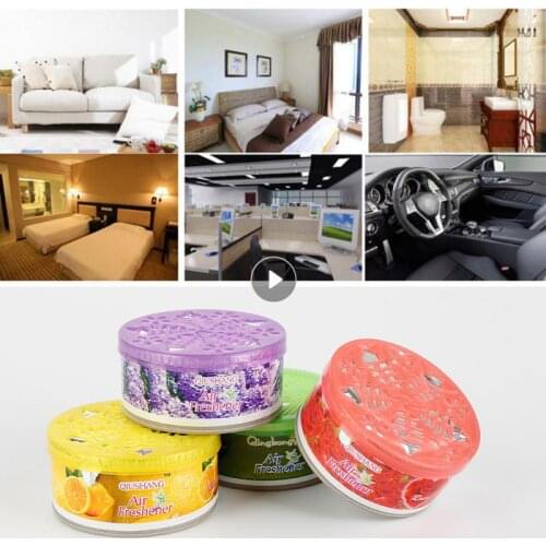 Brand New Solid Air Freshener Cent Car Auto Fruit Flower Indoor Home Bathroom In Various Flavors Solid Ornament Decor Fragrance