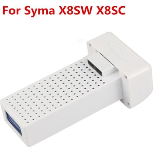 For SYMA X8SW X8SC Battery remote control helicopter spare parts for X8SC X8SW 7.4V 2000mAh battery accessories