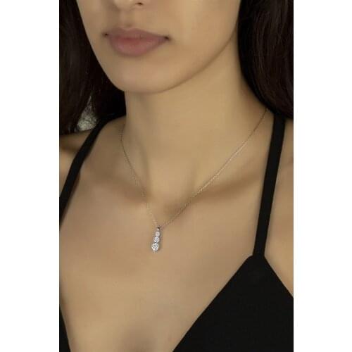 Gümüş Kolye Pendants With SWAROVSKI