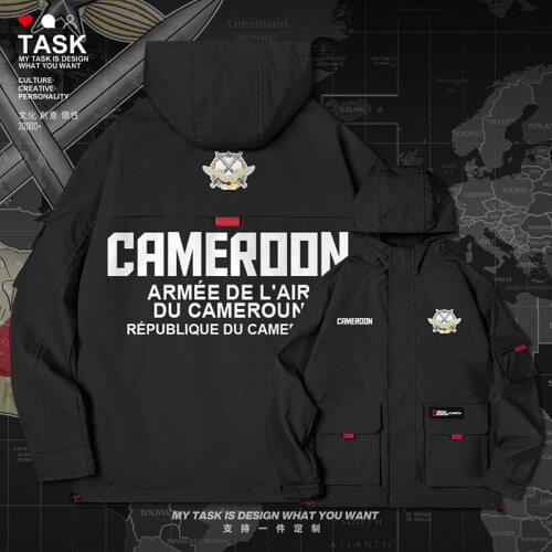 Cameroon CMR men jacket hooded air force logo army fan Military streetwear new Tactical jackets mens nation top clothes autumn