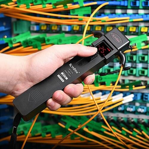 KomShine KFI-35 Optical Fiber Identifier Equal to FI60 OFI400C for 250um 900um 2mm 3mm Optical 270Hz 1KHz 2KHz 1310nm 1550nm