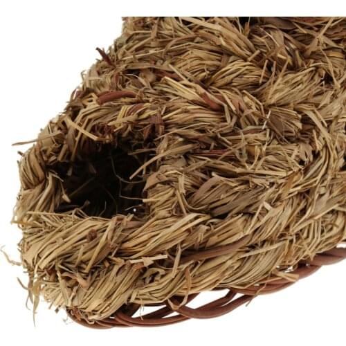 Hamster Straw Grass Nest Cage Bed for Small Pet Squirrel Rabbit Mouse Rat
