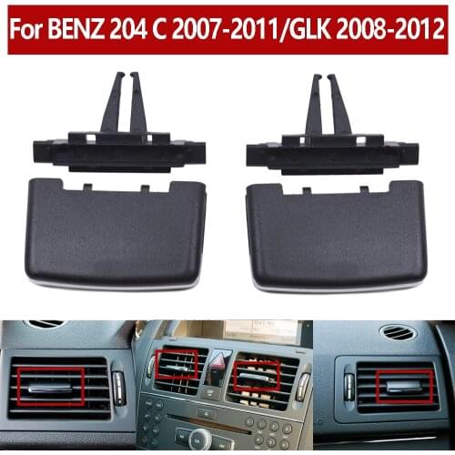 LHD RHD Front Air Conditioning AC Vent Outlet Tab Clip Repair Kit For Mercedes Benz 204 C 2007-2011 AND GLK 2008-2012