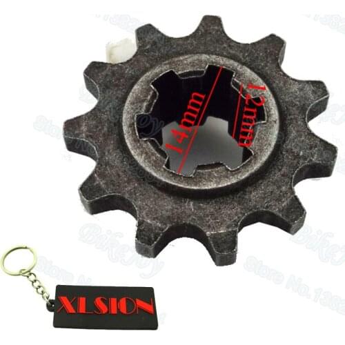 T8F 11T Front Pinion Sprocket 11 Tooth Clutch Gear Box 47cc 49cc 2 Stroke Engine ATV Quad Dirt Pocket Mini Bike Motorcycle Parts