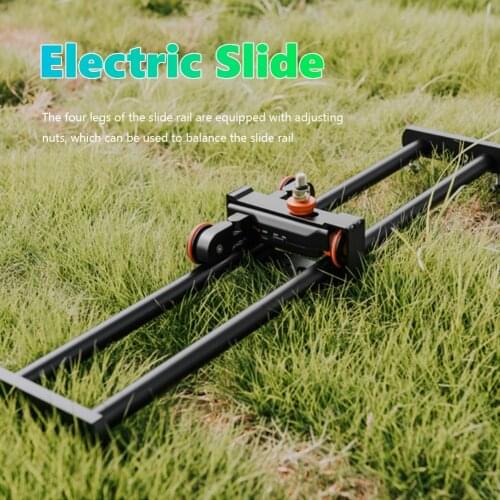 Camera Video Track Dolly Motorized Slider Dolly Car Rail Systems for L4X Electric Car Slider SLR Camera Phone Video Recording