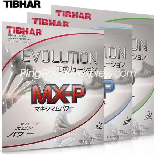 TIBHAR EL-P / MX-P / FX-P Table Tennis Rubber Pips-in Original TIBHAR EVOLUTION Ping Pong Sponge