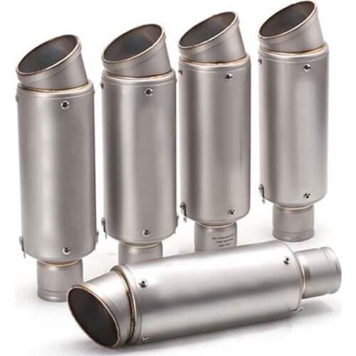 Motorcycle Exhaust Pipe Racing Escape Moto Muffler For Dirt Bike Cafe Racer CB150R PCX 125 FZ6 Z750 Z900 MT07 MT09 G310GS NVX125