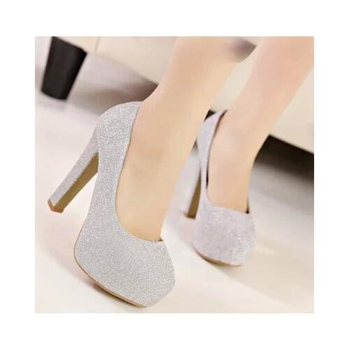 Autumn High Heels Women Pumps Platform Suede Shoes Women Ankle Strap Thick Heeled Ladies Shoes Comfortable Working Shoes55e54