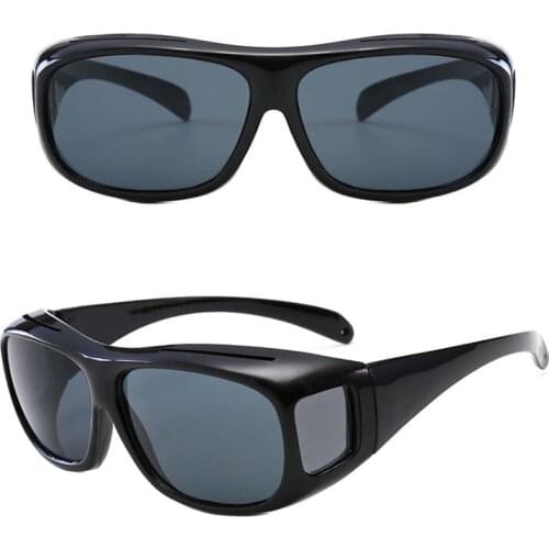 1PCS Anti-Glare Night Vision Car Night Vision Sunglasses Night Driving Glasses Driver Goggles UV Protection Eyewear