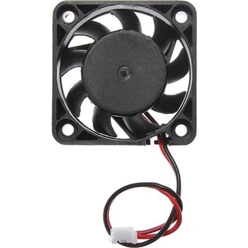 1PC Computer Cooling Fan Heat sink 40mm x 40mm x 13mm 2 Pin Small Cooling Fan Black Computer Radiator Fan In Stock