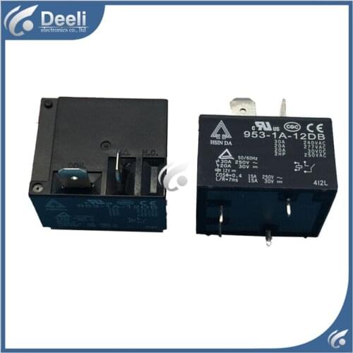 10pcs/set good working Original for 30A240VAC HF2160-1A-12DE 953-1A-12DB 4 feet